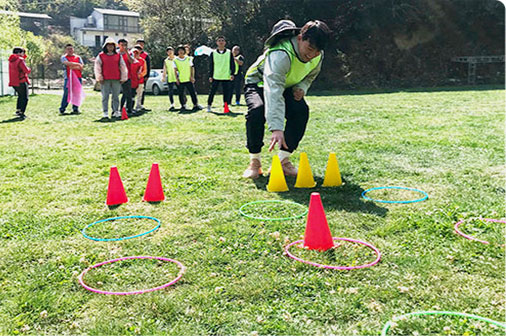 “凝心聚力、逾越自我”团建运动